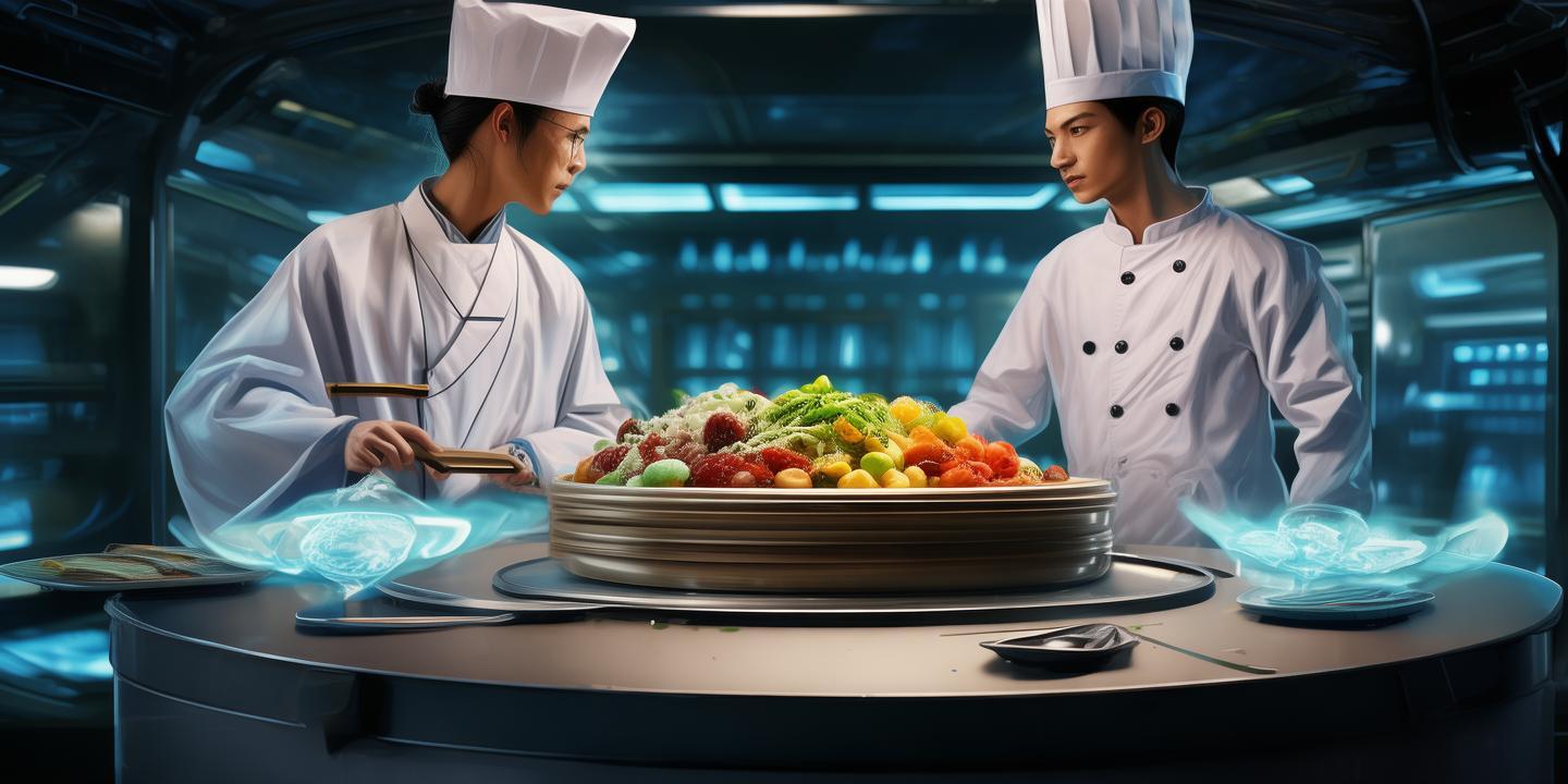 “蒸菜非遗传承人携手分子料理,打造太空脱水天门蒸菜套餐,引领美食新潮流”