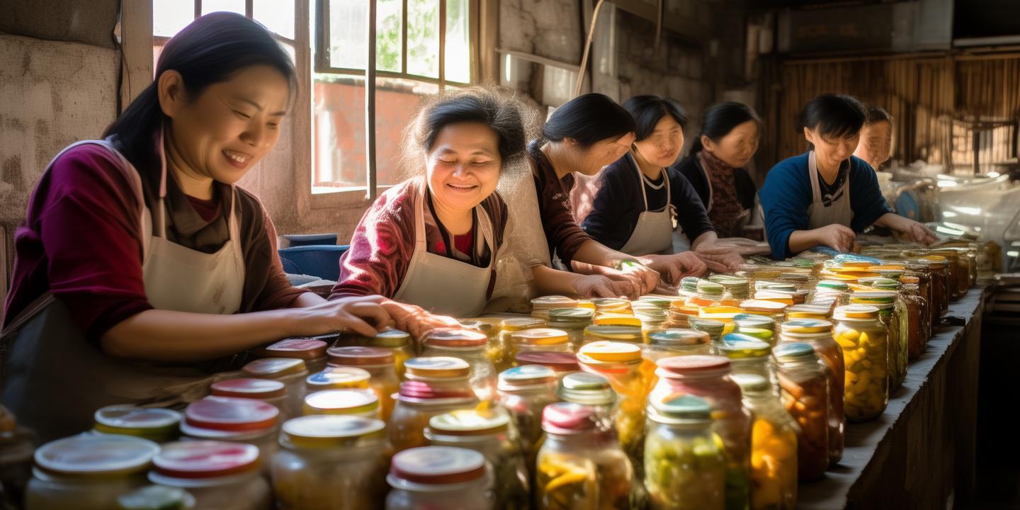 渔薪镇非遗酱菜厂开设“妈妈车间”,助力留守妇女灵活就业,月入3500元