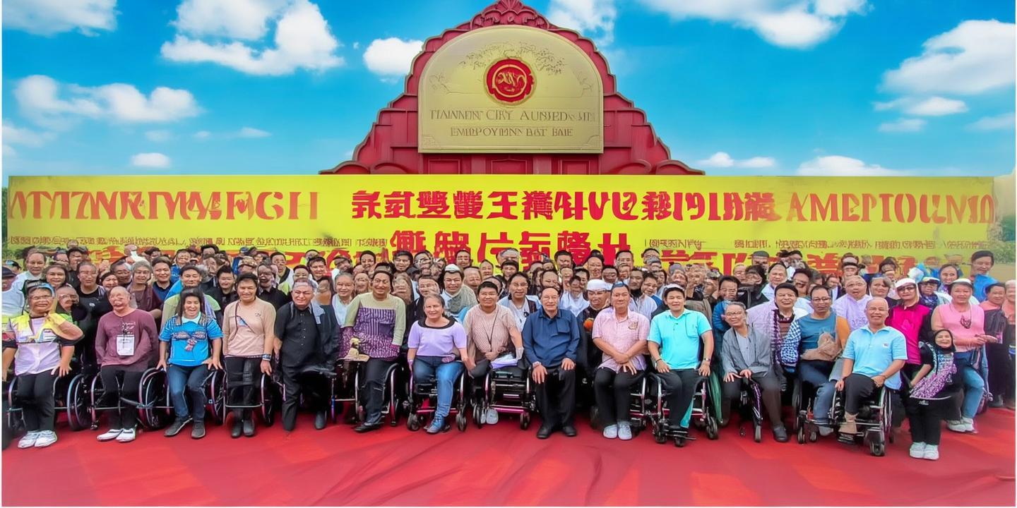 天门市残疾人辅助性就业基地揭牌仪式圆满成功,127名残障者月均增收1800元